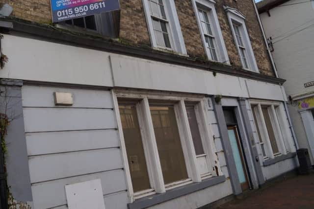 The former HSBC building in Market Rasen's Market Place EMN-180128-185347001