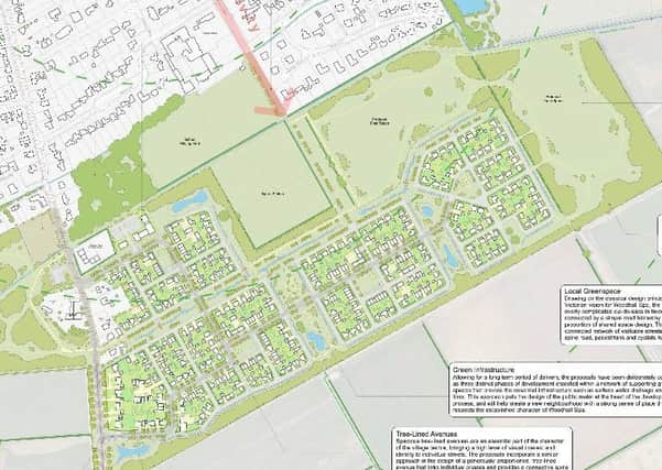 The plans for the 360 homes, before the application was withdrawn this week.