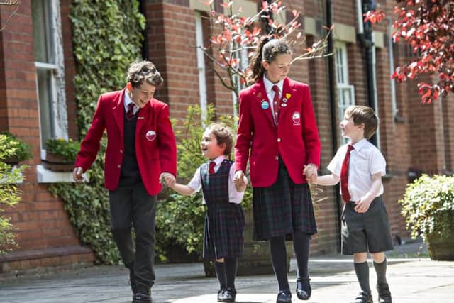 Pupils at St Hughs Preparatory School. EMN-180129-145745001