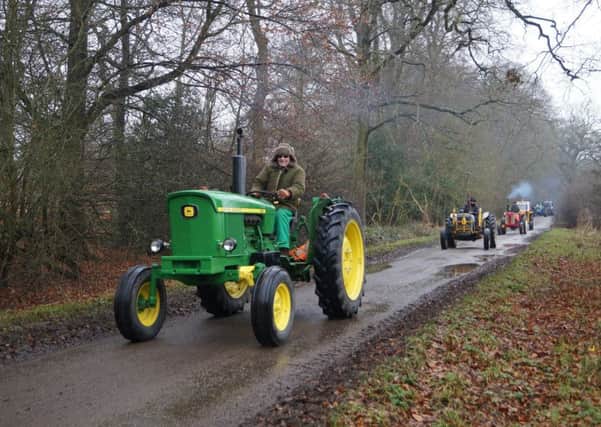 Tractors will be heading out through the Wolds in March to support Andys Childrens Hospice EMN-180502-085955001
