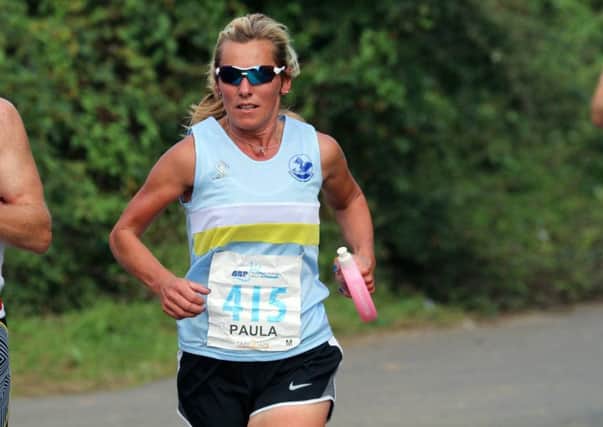 Paula Downing took her marathon tally to 96 with two more in January EMN-180129-131112002