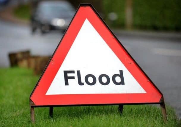 A flood alert has been issued.