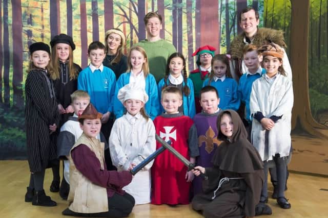 Reynolds Academy production of Robin Hood by Image Musical Theatre which involved performances by students at Reynolds Academy and the audience included students from Theddlethorpe Academy.