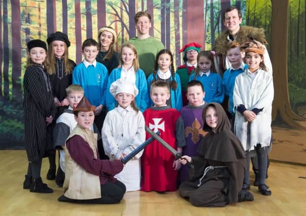 Reynolds Academy production of Robin Hood by Image Musical Theatre which involved performances by students at Reynolds Academy and the audience included students from Theddlethorpe Academy.