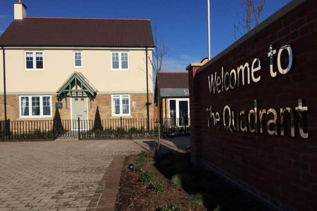 New showrooms have been launched today to show off the new Quadrant Homes.
