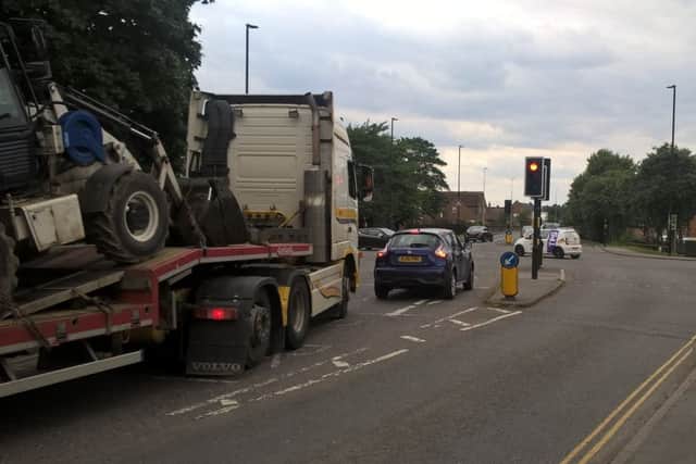 Councillor says new bypass would help take HGV's away from town centre.