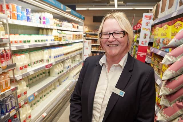 Jayne Snowden (Store Manager) at the new Co-op store. Photo: Les Gibbon.