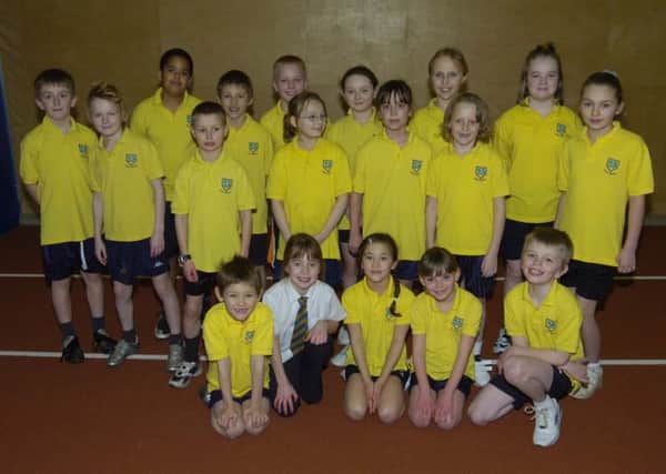 St Mary's pupils in 2008.