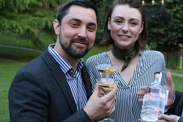 Pin Gin owners Alan Bottomley and Amy Conyard