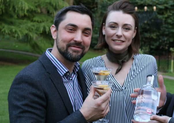 Pin Gin owners Alan Bottomley and Amy Conyard