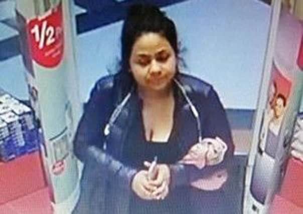 Do you know this woman? Police would like to speak to her following a theft at Superdrug in Skegness. ANL-180502-110446001