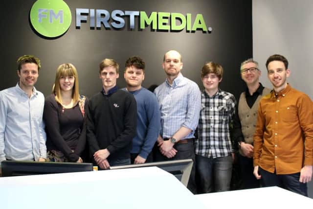 The First Media team are based on the Fairfield Industrial Estate in Louth.