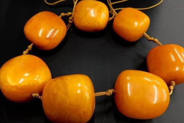 This amber necklace sold for £3,200