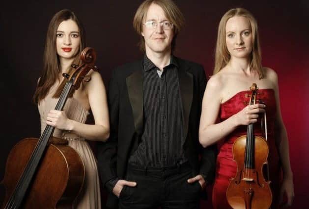 Award-winning and critically acclaimed ensemble Rautio Piano Trio are coming to Boston. EMN-181002-192115001