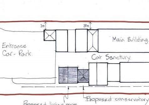 Charity wants to convert buildings into living room and conservatory. EMN-181202-093513001