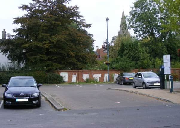 Money's Yard car park in Sleaford. EMN-180602-154618001