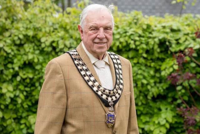 Coun Brian Burbidge - wants people to get in touch about Langton Hill issues