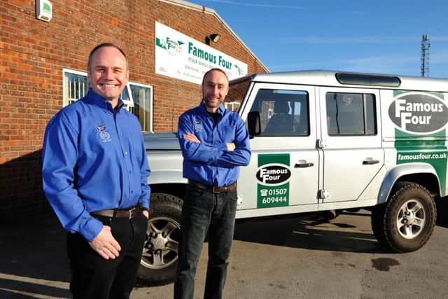 Famous Four co-founders, Martin Stebbings and Richard Varrall.