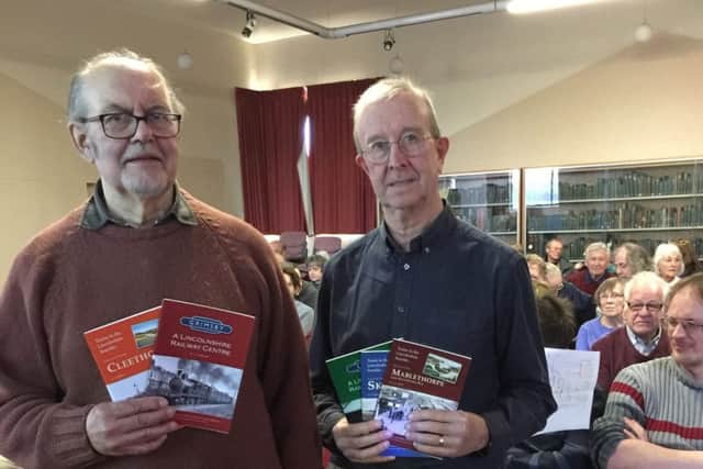 Pictured is Alf Ludlam and Phil Eldridge.