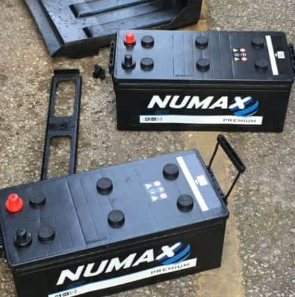 Hefty items to steal. These are similar to the ones stolen from NKDC's bin lorries overnight. EMN-180702-155240001