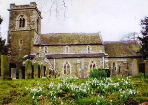 Snowdrop spectacle at St Helen's Church, in Edlington.