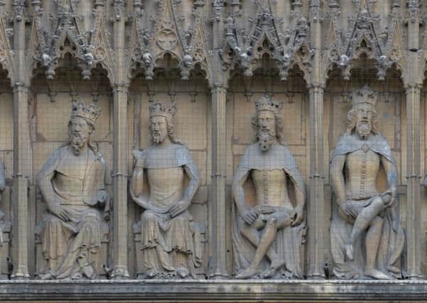 Part of the 14th century Gallery of Kings
