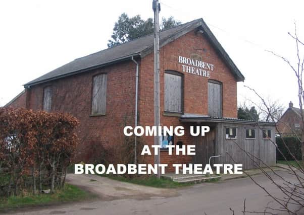 Coming up at The Broadbent Theatre EMN-181102-130554001