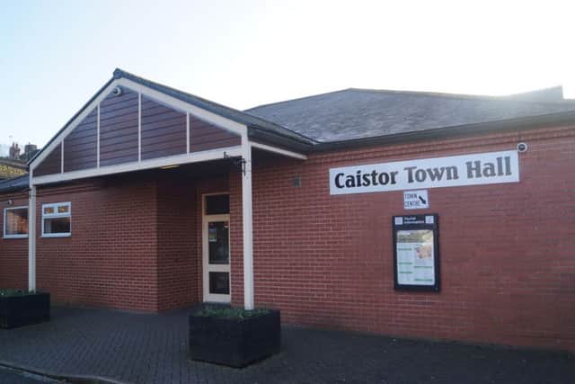 Caistor Town Hall is thought to be the best location to get things started