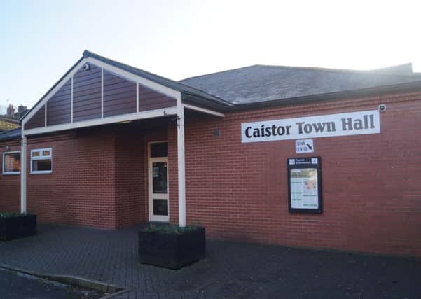 Caistor Town Hall is thought to be the best location to get things started