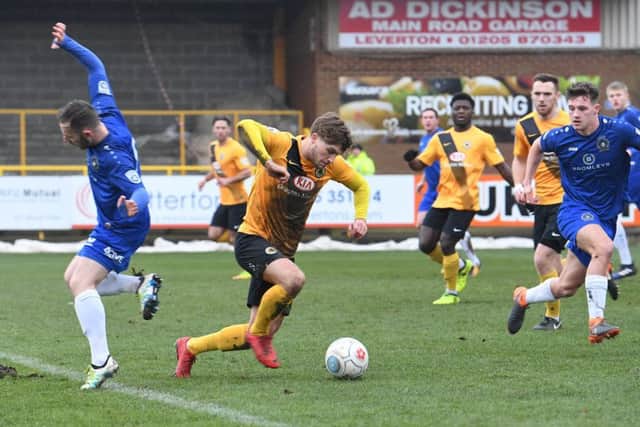 Boston United v Curzon Ashton.