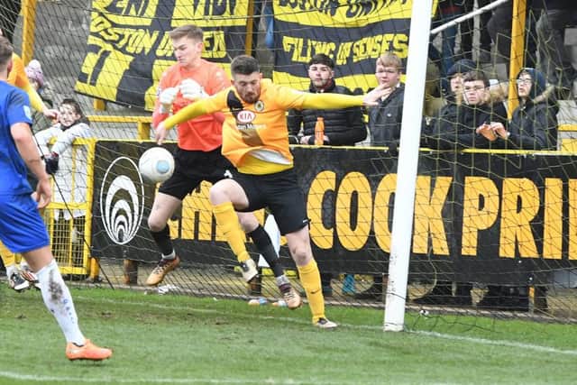 Boston United v Curzon Ashton.