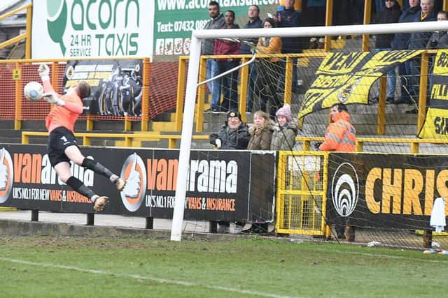 Boston United v Curzon Ashton.