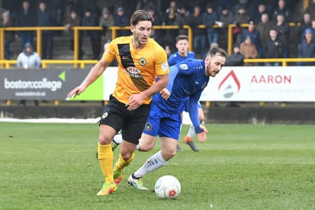 Boston United v Curzon Ashton.