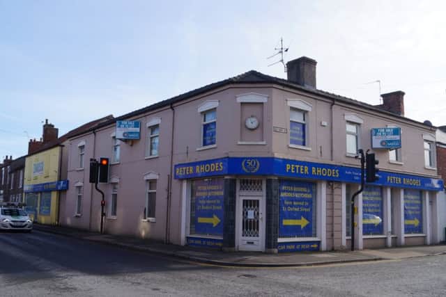 The former Oxford Street business which will be converted into six new homes. EMN-180216-184311001