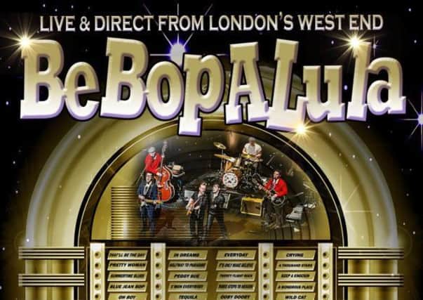 The West End smash hit Be Bop A Lula comes to town starring five giants of rocknroll  Eddie Cochran, Gene Vincent, Billy Fury, Buddy Holly and Roy Orbison ANL-180214-162113001