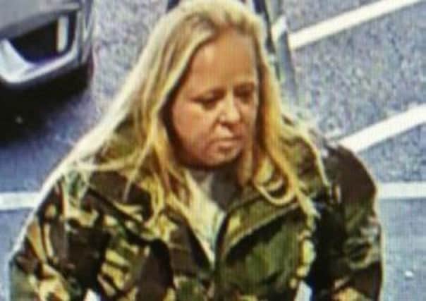 Police would like to speak to this woman following a theft at M&S in Burgh Road, Skegness. ANL-180215-083637001