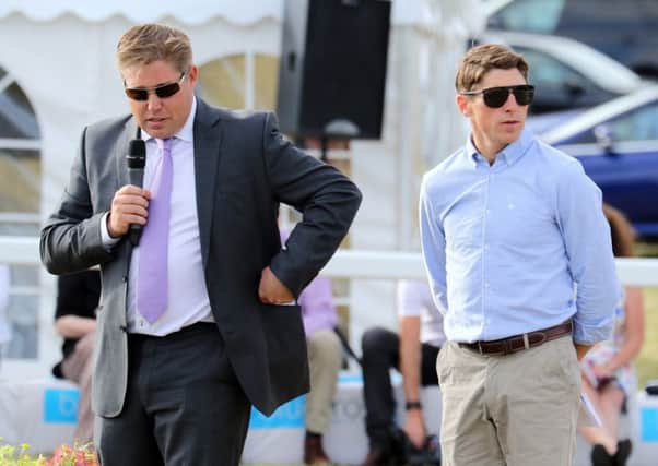 Trainer Dan Skelton (left) with jockey and brother Harry who celebrated a treble at Mareket Rasen on Sunday EMN-180219-091750002