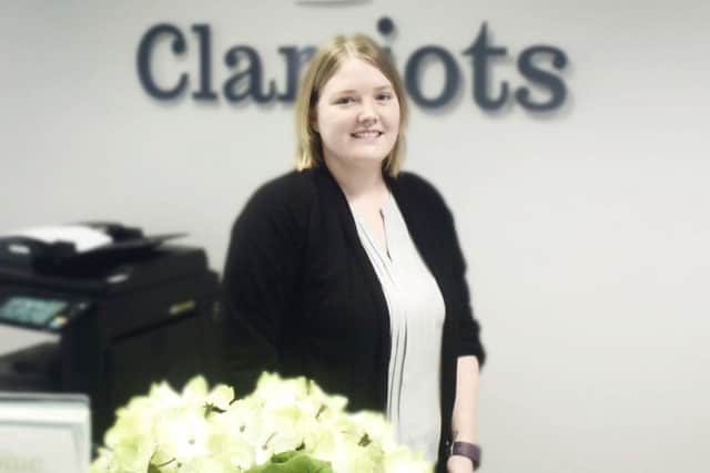 Lucy Hunter who will be hoping to celebrate success in the Lincolnshire Care Awards tomorrow (Thursday) night.