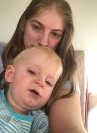 Emma Norman says she feels let down after an ambulance was not dispatched for her sick son, George. ANL-180219-152411001