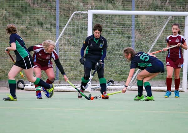 Louth Hockey Club's ladies' second team defend stoutly against Spalding EMN-180219-171737002