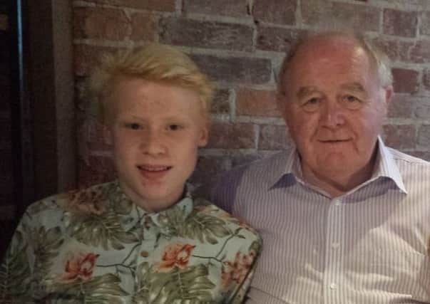 Barry Hearnshaw and grandson Willam Hallett both died in the collision.