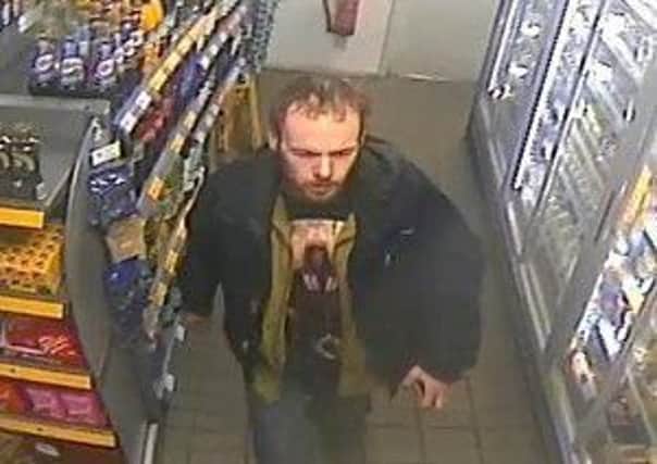 Police would like to speak to this man after a stolen bank card was used in Skegness. ANL-180220-102852001