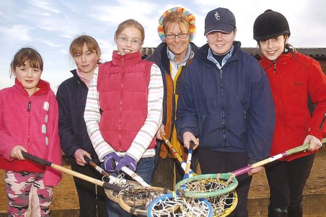 Polocrosse training at Savannah Equestrian, in Kirton, 10 years ago.