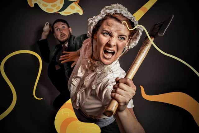 The cast of War of the Worlds will be fighting off tentacles in the show coming to Blackfriars Theatre. EMN-180223-130224001