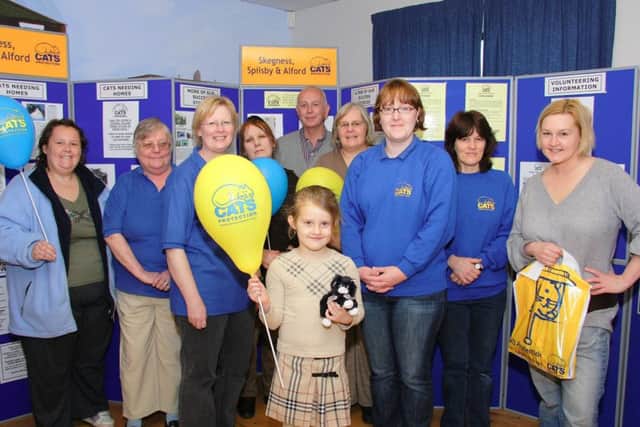 The Cats Protection information day at the Embassy Theatre, Skegness, 10 years ago.