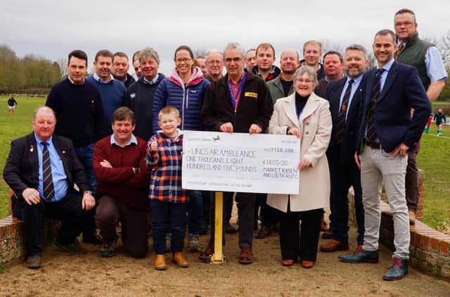 Market Rasen and Louth RFC's inaugural Farmers Day raised more than ?3,600 EMN-180222-191306002