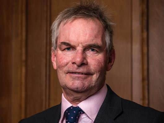 Coun Martin HIll - Leader of Lincolnshire County Council.