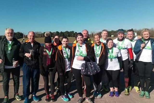 Skegness and District Runners at the Midlands 10k. lSN0LBE4ddGuMXyec2Qt