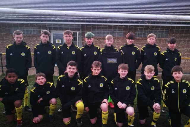 Wyberton under 14s.