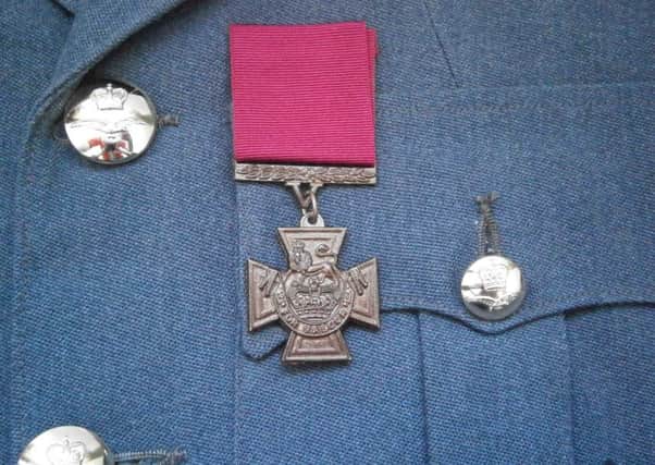 Gallantry in the Air honours RAF aircrew for their bravery. Picture: VC medal. EMN-180103-161430001